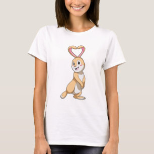 Camiseta Coelho com Coração