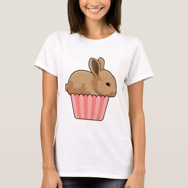 Camiseta Coelho com Muffin (Frente)