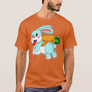 Camiseta Coelho com podridão como Rocket