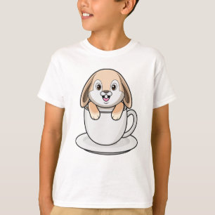 Camiseta Coelho com Taça do Café