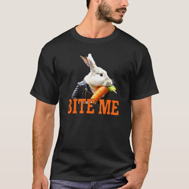 Camiseta Coelho da Mordida (Frente)