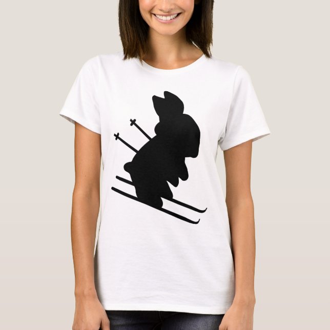 Camiseta coelho da neve (Frente)