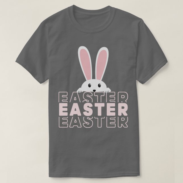 Camiseta Coelho da Páscoa Belo Ovo de Páscoa (Frente do Design)