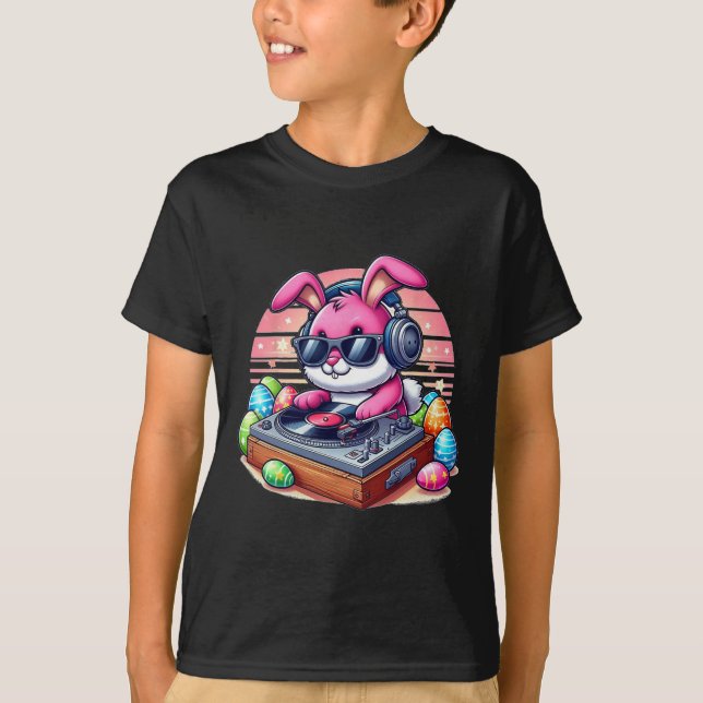 Camiseta Coelho da Páscoa Dj Bonito (Frente)
