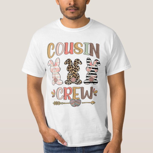 Camiseta Coelho da Páscoa do Tripulante Leopardo (Frente)