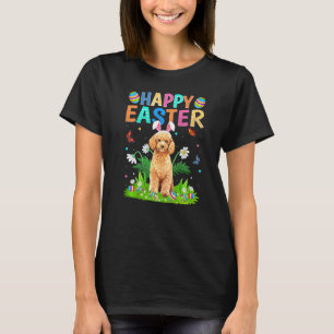 Camiseta Coelho da Páscoa Feliz Ovo Brinquedo Engraçado Poo
