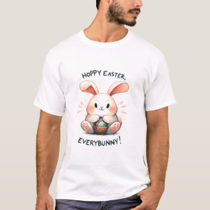 Camiseta Coelho da Páscoa Feliz Páscoa, Todos os Coelhinhos