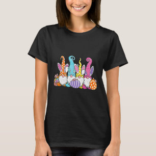 Camiseta Coelho da Páscoa Gnome da Primavera Caça aos Ovos