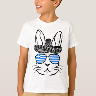 Camiseta Coelho da Páscoa Grega Cinco De Mayo 2025 Família