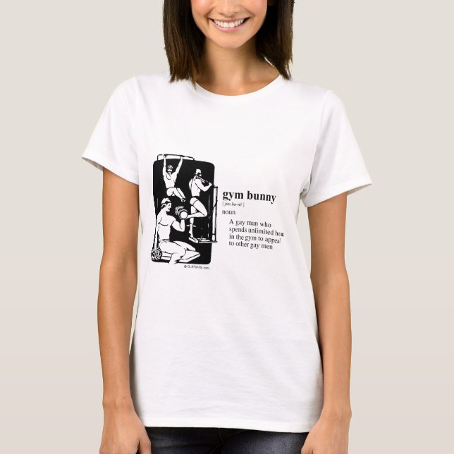 CAMISETA COELHO DE ACADEMIA (Frente)