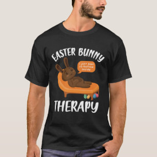 Camiseta Coelho de Chocolate Conscientização da Saúde Menta