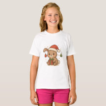 Coelho de Férias com Chapéu de Papai Noel