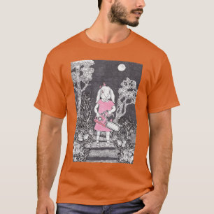 Camiseta Coelho de Motosserra Assustador Gótico Halloween H