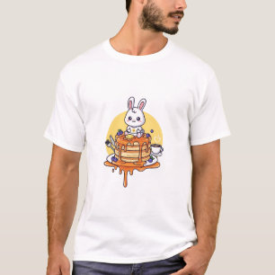 Camiseta Coelho de Panqueca Doce
