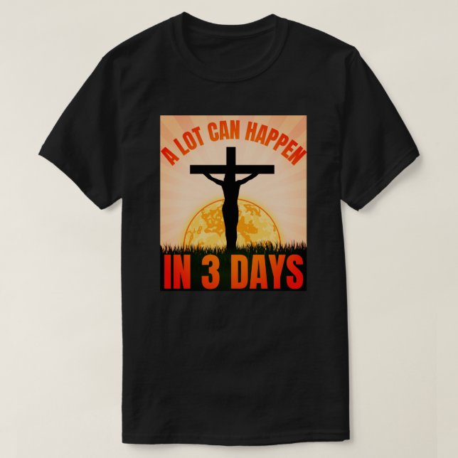 Camiseta Coelho de Páscoa Arco-íris - Páscoa (Frente do Design)