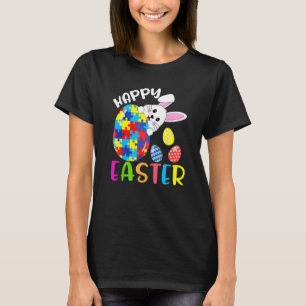 Camiseta Coelho de Páscoa Autismo Coelho Domingo de Ramos O
