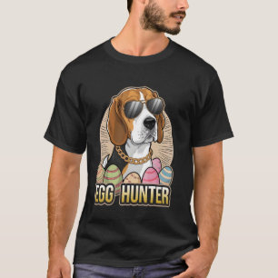 Camiseta Coelho de Páscoa Border Collie Caçador de Ovos Ama