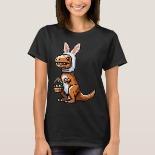 Camiseta Coelho de Páscoa Dino Surpresa com Caça de Ovo Jur