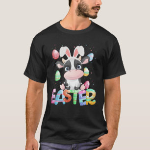 Camiseta Coelho de Páscoa Vaca   Vaca de Páscoa