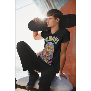 Camiseta Coelho de Skate Sempre à Caça