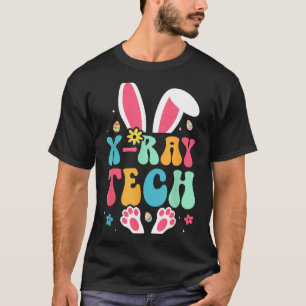 Camiseta Coelho de Tecnologia de Raio-X Ovos Radiologia Dia