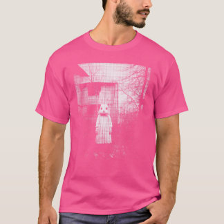 Camiseta Coelho de Terror Bunny Escuro Sinistro Sombrio Gót