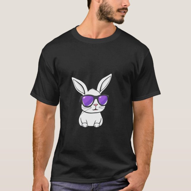 Camiseta Coelho Divertido de Páscoa Coelho da Páscoa (Frente)
