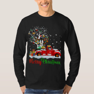 Camiseta Coelho Do Caminhão Vermelho Natal Pajama Engraçado