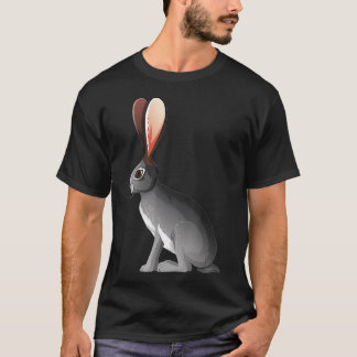 Camiseta Coelho-do-casaco - Coelho com Orelhas Grandes