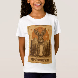 Camiseta Coelho do Colorado com Tentáculos-Mantenha o Color