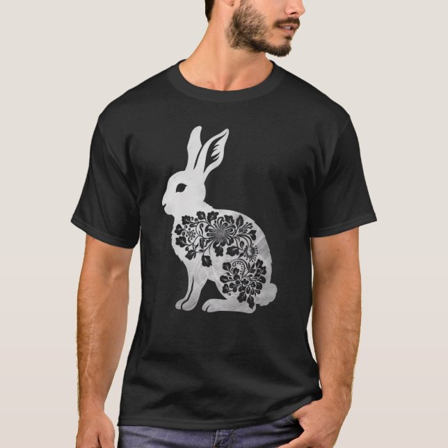 Camiseta Coelho do Dia de Páscoa (Frente)
