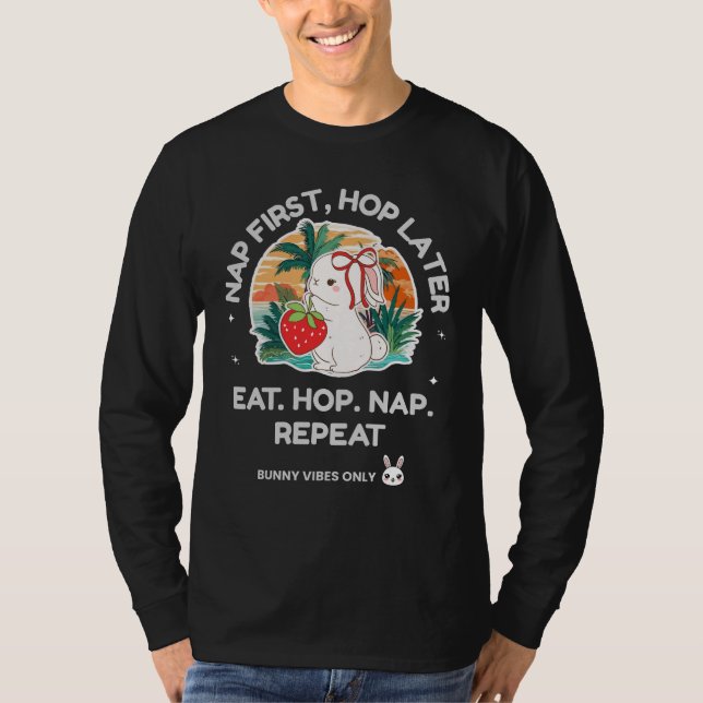 Camiseta Coelho dos Sonhos de Morango (Frente)