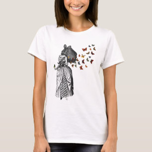 Camiseta Coelho e borboleta Parasol 2