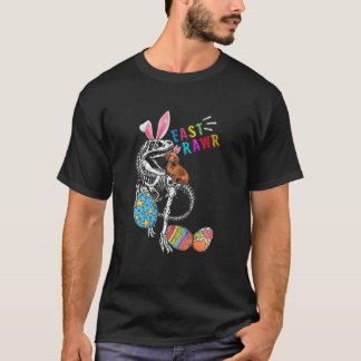 Camiseta Coelho Eastrawr Dachshund Cachorro Montando Bunny 