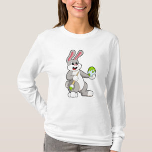 Camiseta Coelho em Pintura com Ovo