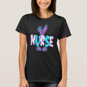 Camiseta Coelho Enfermeira Orelhas de Coelho Dia da Enferme