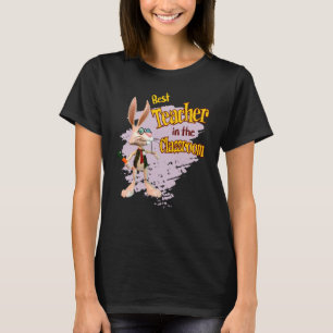 Camiseta Coelho Engraçado Melhor Professor da Sala de Aula