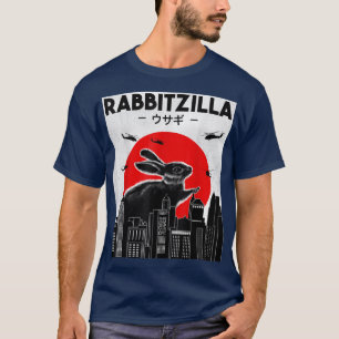 Camiseta Coelho Engraçado T, Coelho Coelho T, Coelho Zilla