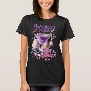 Camiseta Coelho Feliz de Páscoa Favorito Bagunça Quente Mar