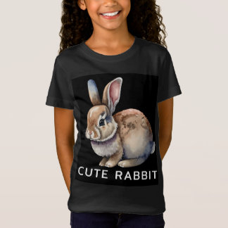 Camiseta coelho fofo