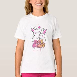 Camiseta coelho fofo