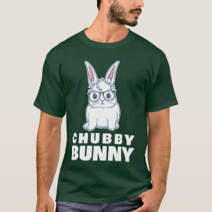 Camiseta Coelho Fofo Gordinho Bunny Amor Engraçado