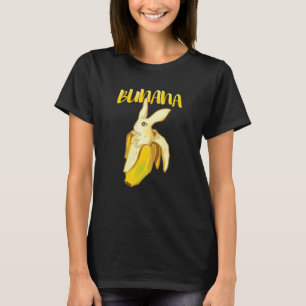 Camiseta Coelho Funny Banana Bunny Coelho