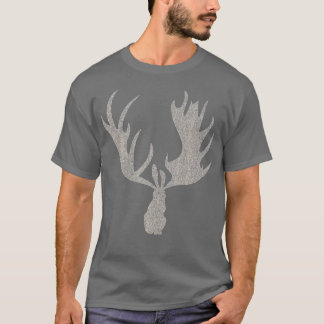 Camiseta Coelho Jackalope com martelos-alce