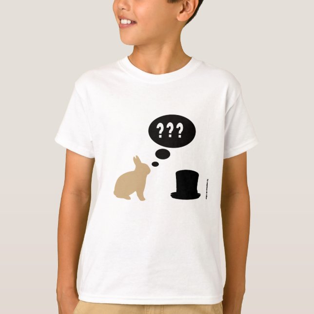 Camiseta Coelho mágico (Frente)