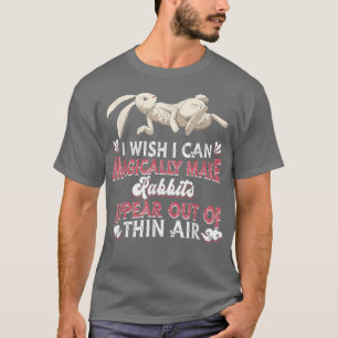 Camiseta Coelho Mágico Doméstico Animal Lagomorfe Pet Engra