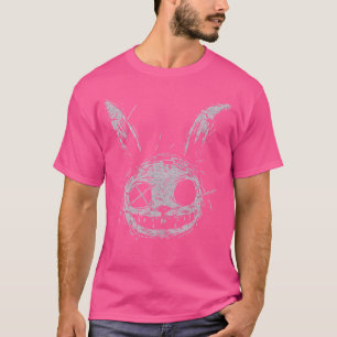 Camiseta Coelho Malvado Assustador Bunny Rabbit Alt Goth Gr