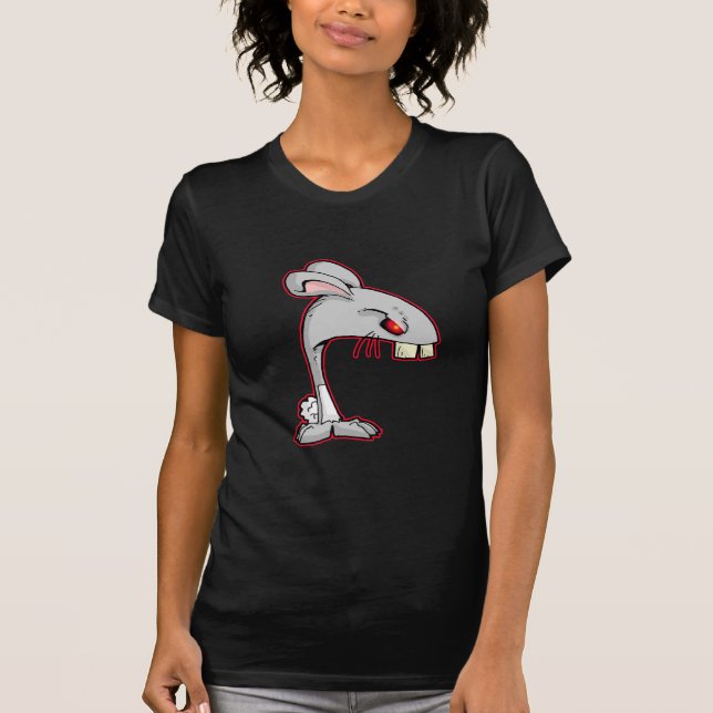 Camiseta coelho mau (Frente)