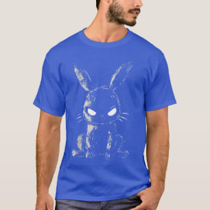 Camiseta Coelho Mau Coelho Bravo Alt Goth Grunge Horror Cri