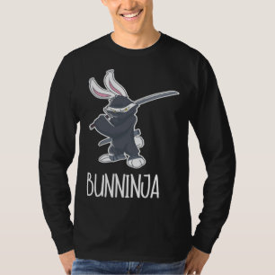 Camiseta Coelho Ninja Lebre Assassino Pet Animal Ninja Bun